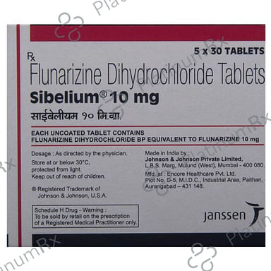 Sibelium 10mg Tablet 30s
