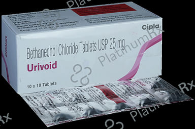 Urivoid 25mg Tablet 10s