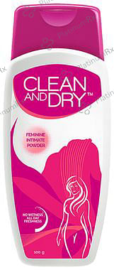Clean and Dry Feminine Intimate Powder