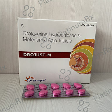 Drojust M 80/250mg Tablet 10s