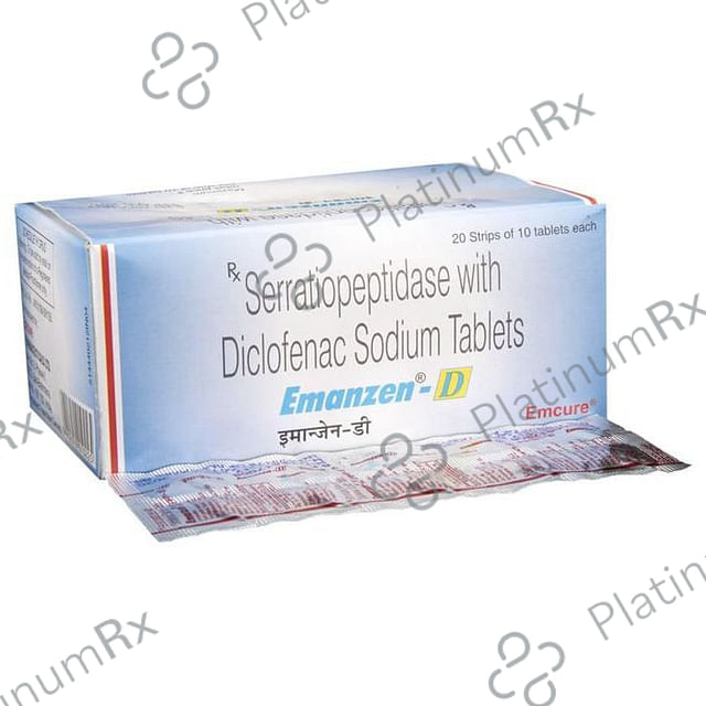 Emanzen D 50/10mg Tablet 10s