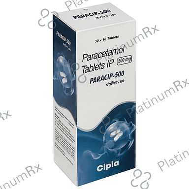 Paracip 500mg Tablet 10s