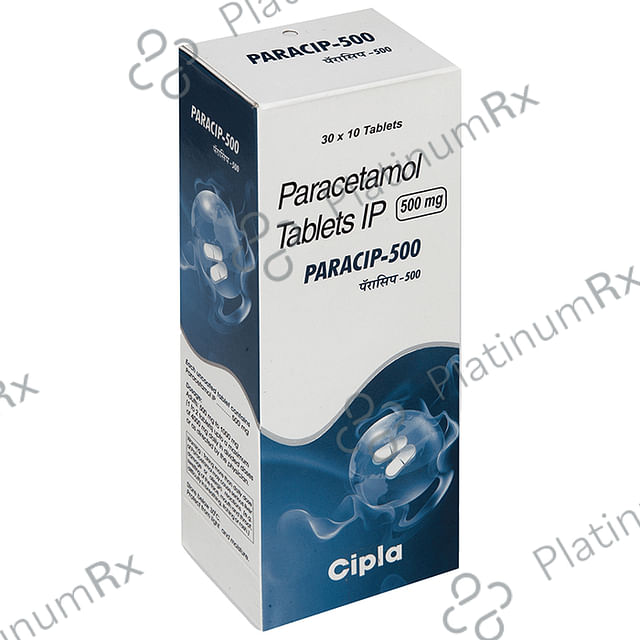 Paracip 500mg Tablet 10s