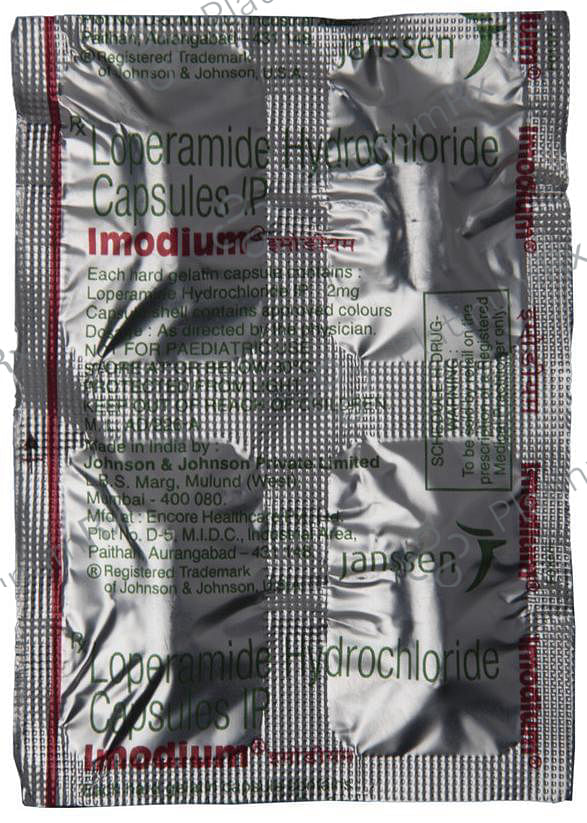 Imodium 2mg Capsule 4s