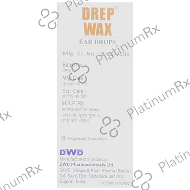 Drep Wax Ear Drop 10ml
