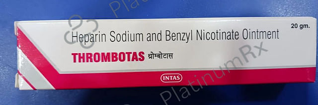 Thrombotas 2mg/50IU Cream 20gm