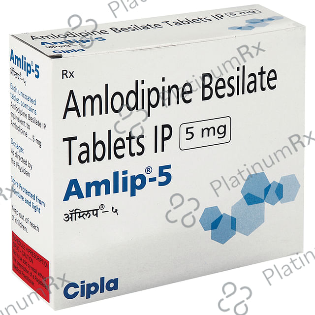 Amlip 5mg Tablet 10s