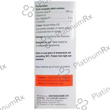 Ascochew Chewable Tablet Orange