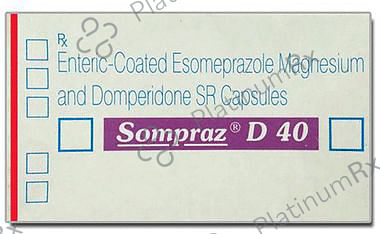 Sompraz D 40/30mg Capsule SR 15s