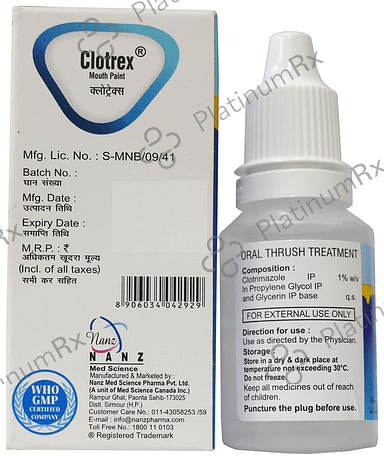 Clotrex Mouth Paint
