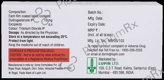 Lupihope 10mg Tablet 10s
