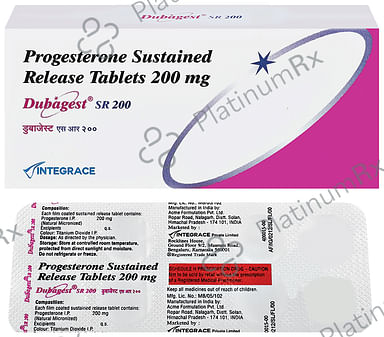 Dubagest SR 200mg Tablet 10s