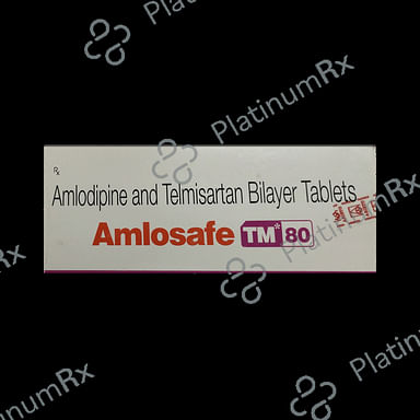 Amlosafe TM 80 5/80mg Tablet 10s