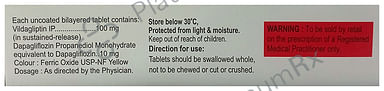 Vilpower D 10/100mg Tablet 10s