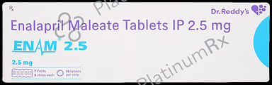 Enam 2.5mg Tablet 15s