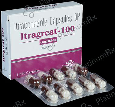 Itragreat 100mg Capsule 10s