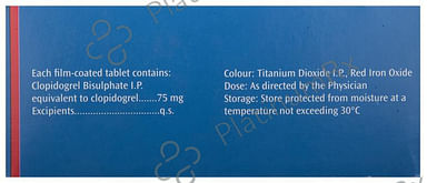 Plavix 75mg Tablet 14s