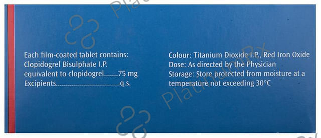Plavix 75mg Tablet 14s