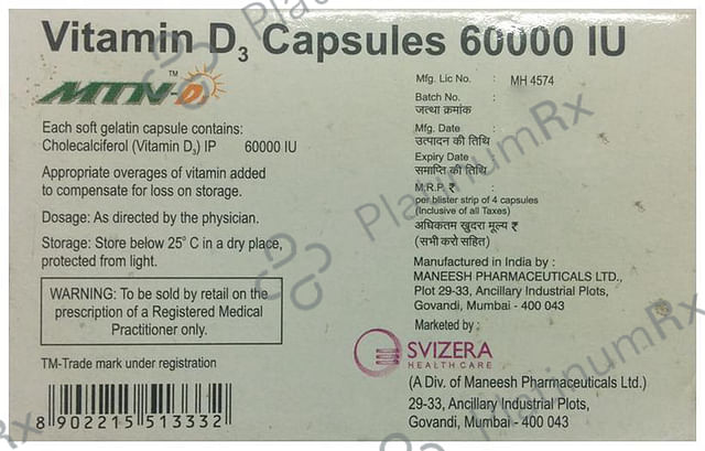 Mtn-D3 Capsule