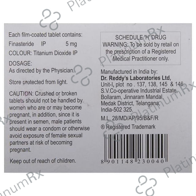Finast 5mg Tablet
