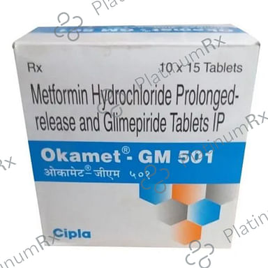 Okamet GM 501mg PR Tablet 15s