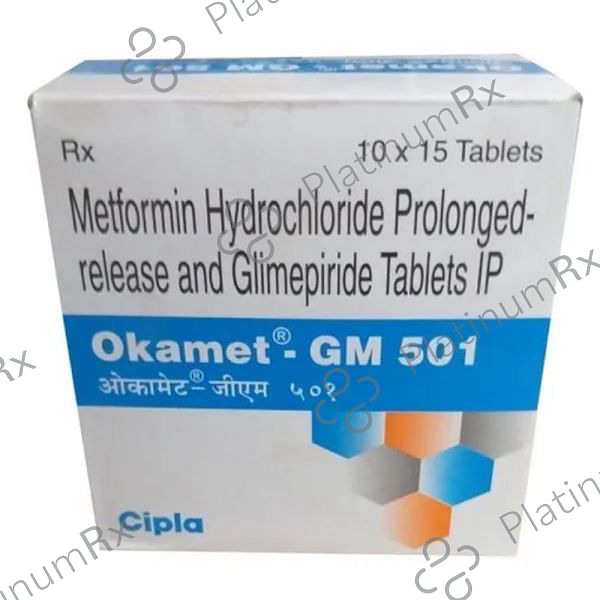 Okamet GM 501mg PR Tablet 15s