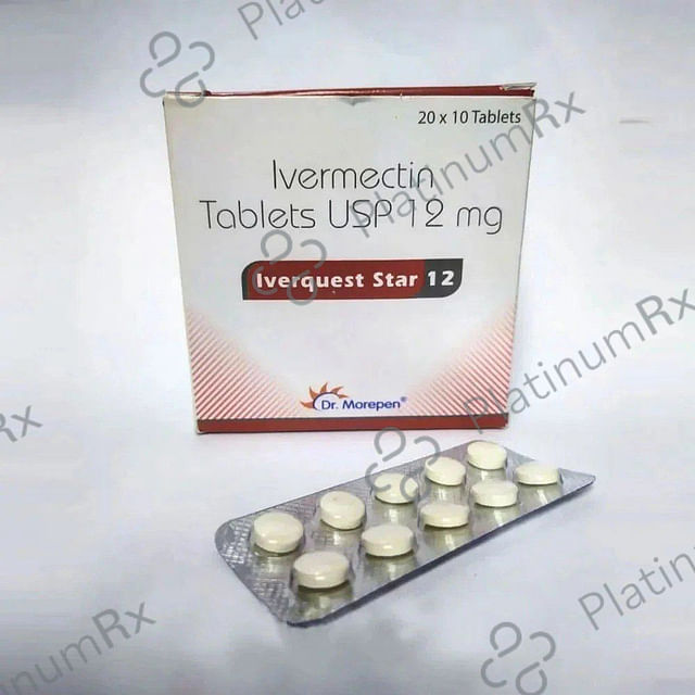 Iverquest Star 12mg Tablet DT 10s
