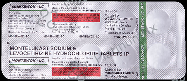 Montewok LC 5/10mg Tablet 10s