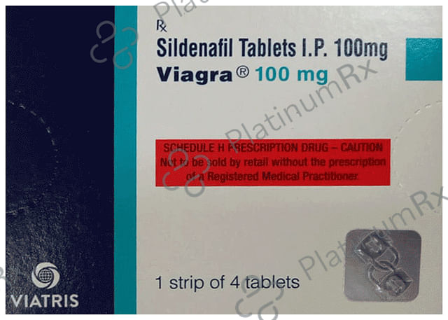 Viagra 100mg Tablet 4s