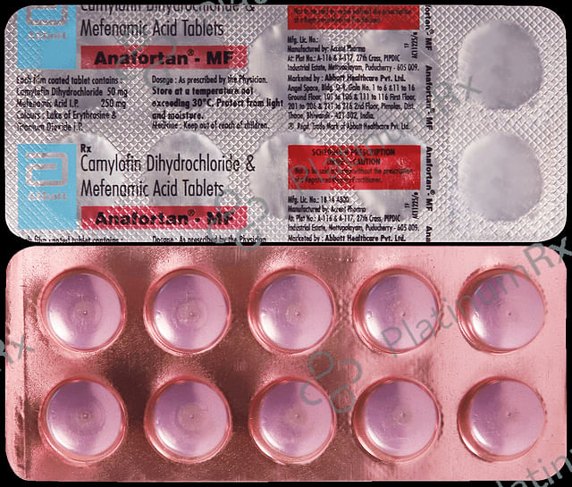 Anafortan MF 50/250mg Tablet 10s