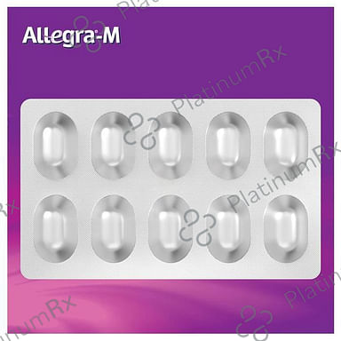 Allegra M 120/10mg Tablet 10s