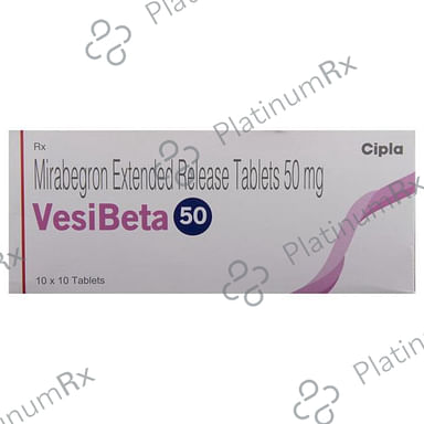 VesiBeta 50mg Tablet ER 10s
