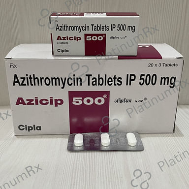 Azicip 500mg Tablet 3s