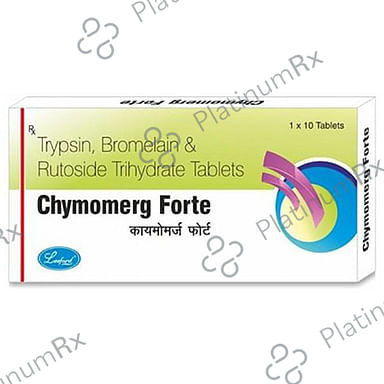 Chymomerg Forte 180/96/200mg Tablet 10s