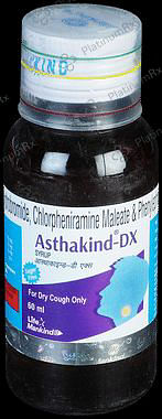 Asthakind-DX Syrup Sugar Free 60 Syrup