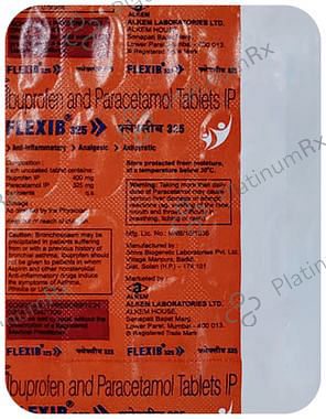 Flexib 325/400mg Tablet 20s