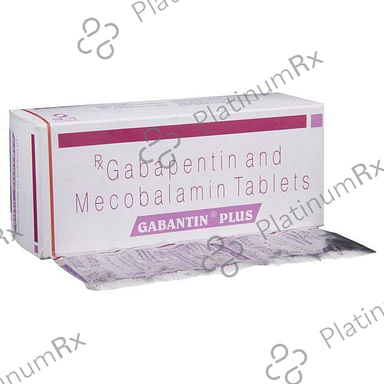 Gabantin Plus 100mg/500mcg Tablet 10s