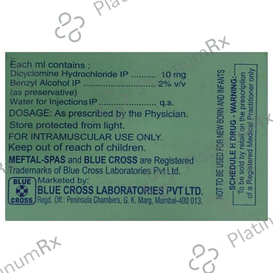 Meftal Spas 10mg Injection 2ml