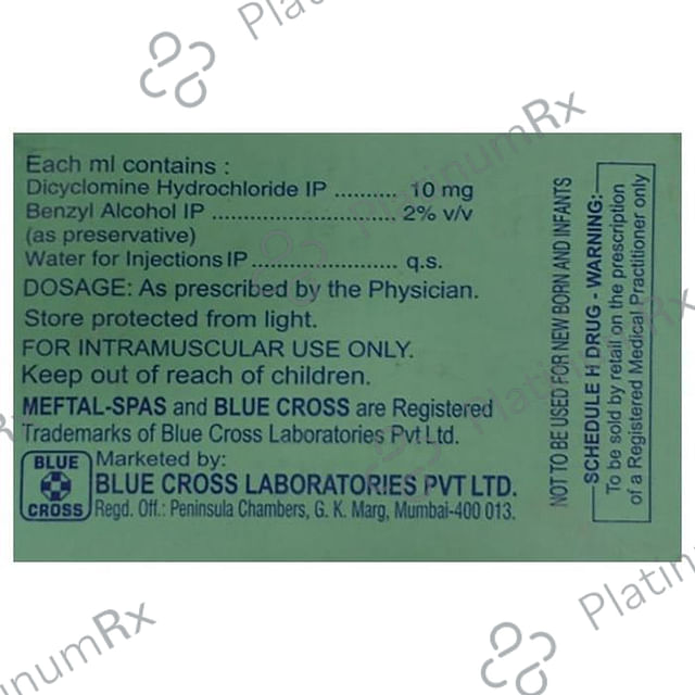 Meftal Spas 10mg Injection 2ml