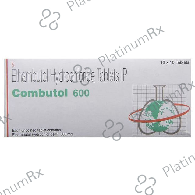 Combutol 600 Tablet