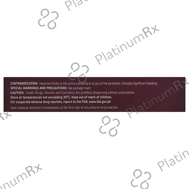 Eliquis 2.5mg Tablet 10s