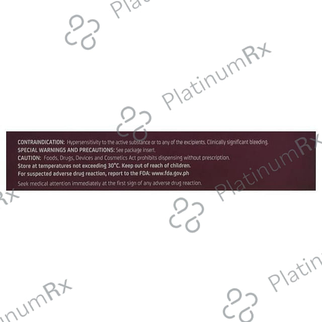 Eliquis 2.5mg Tablet 10s