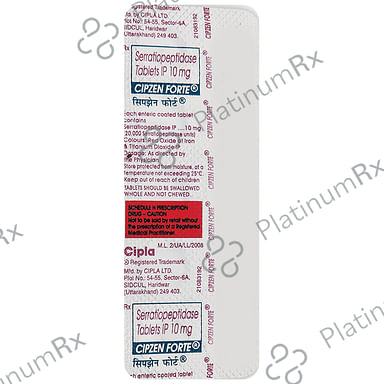 Cipzen Forte 10mg Tablet 10s