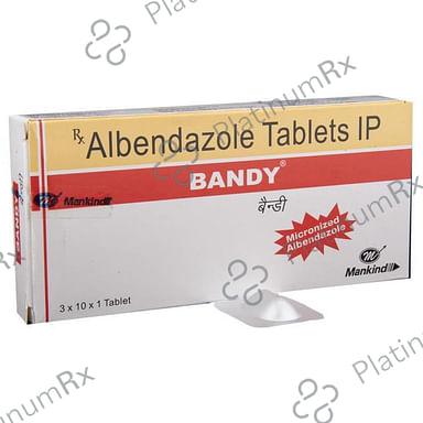 Bandy Chewable 400mg Tablet 1s
