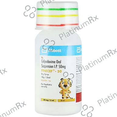 Finecef 50mg Dry Syrup