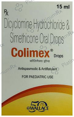 Colimex 10/40mg Oral Drops 15ml