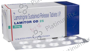 Lamitor OD 25mg Tablet SR 10s