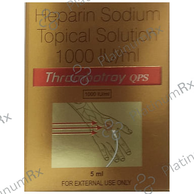 Thrombotroy QPS 1000IU Solution 5ml