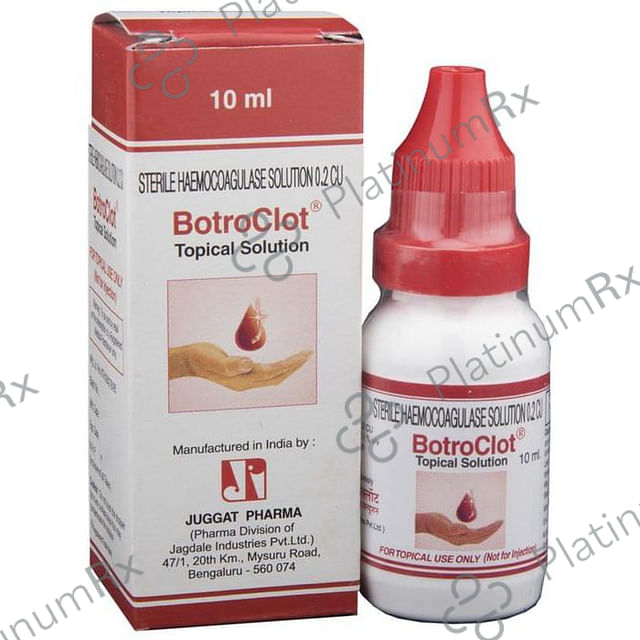 Botroclot 0.2CU Topical Solution 10ml