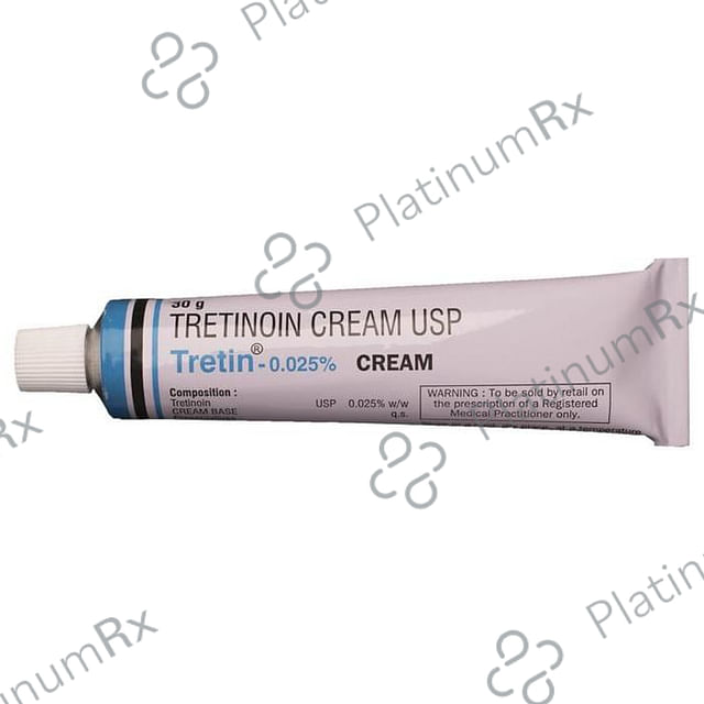 Tretin 0.025% Cream 30gm